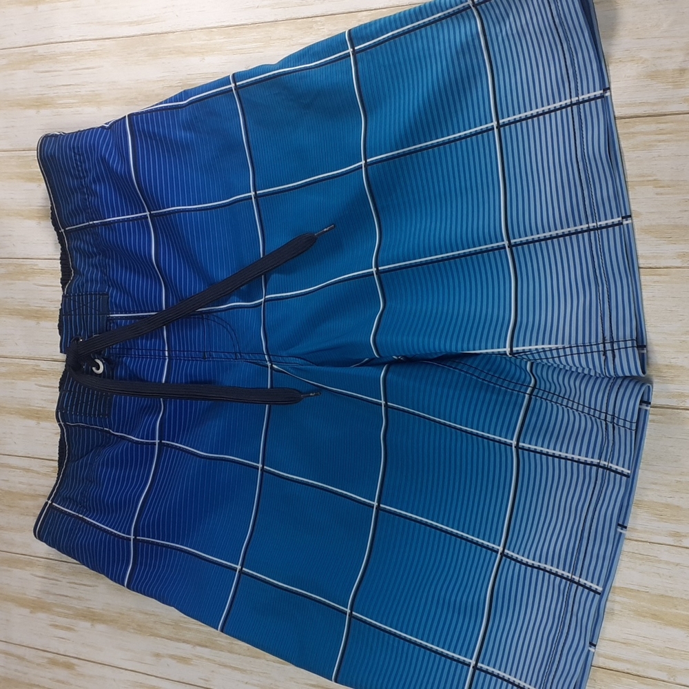 OP Men's Swim Trunks Size M (32-34) Blue - Picture 3 of 10